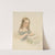 Girl with a Book by Friedrich Dewehrt