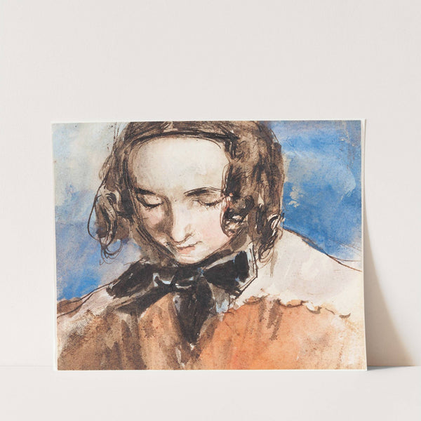 Girl with a Bow by William Edward Frost