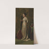 Girl With A Lute (1866) by Elihu Vedder