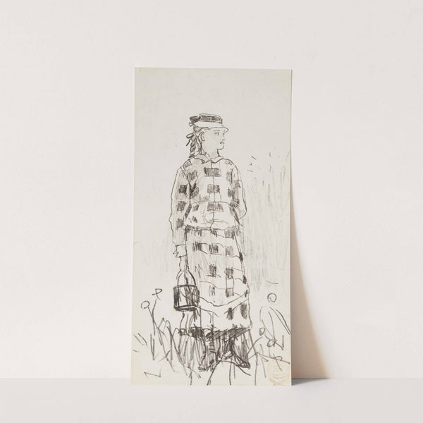 Girl with a Pail by Winslow Homer