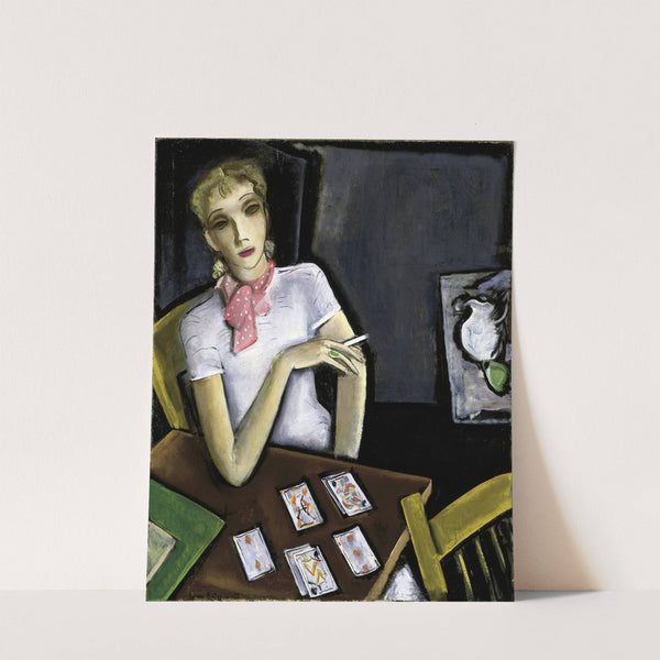 Girl with Cards by Lucius Kutchin