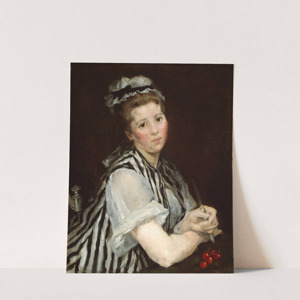 Girl with Cherries by Eva Gonzalès