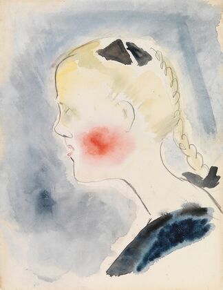 Girl with Red Cheeks (1923)
