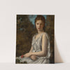 Girl with Rose by Georges Bellenger