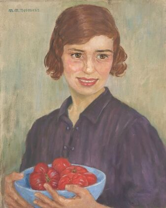 Girl with Tomato Bowl