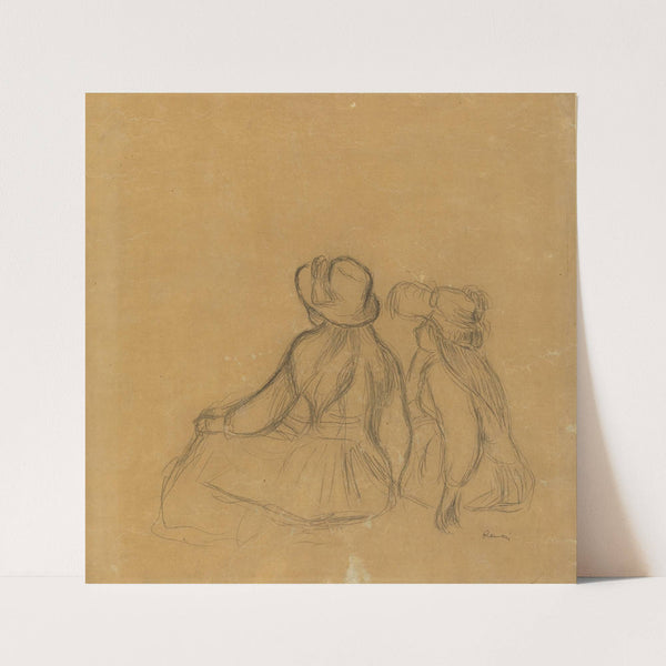 Girlhood (c. 1890) by Pierre-Auguste Renoir