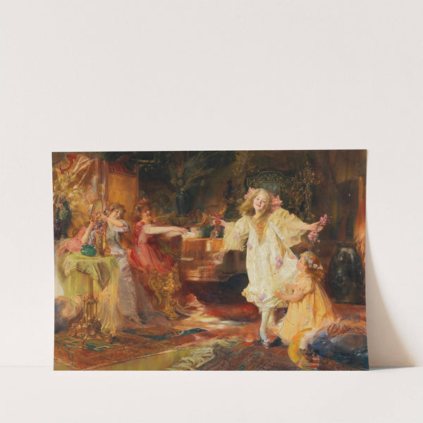 Girls dancing by Max Lewis