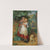 Girls, Frightened By A Dog by Edward Thompson Davis