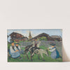 Girls From The Valais At The Goat Park (1911) by Raphy Dallèves