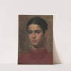 Girl's head by Ferdinand Katona