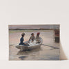 Girls in a Rowing Boat (Summer in the Archipelago) (1883) by Albert Edelfelt