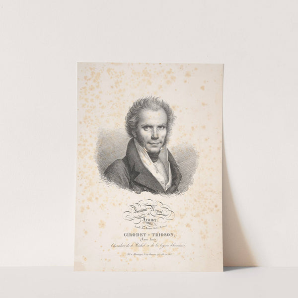 Girodet-Trioson (1822) by Julien Léopold Boilly