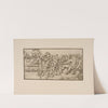 Girolamo Romanino - Drawing of soldier approaching king, surrounded by crowd by P. & D. Colnaghi