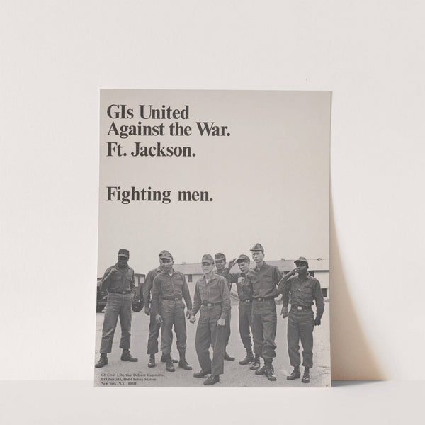 GIs united against the war, Ft. Jackson. Fighting men by Anonymous