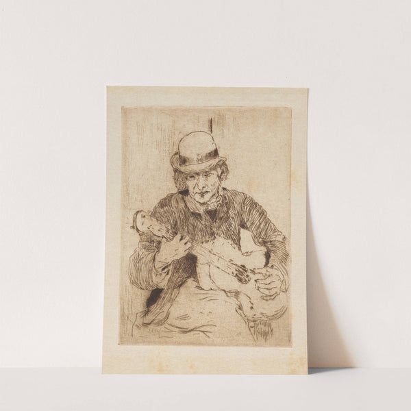 Gitaarspeler (1893) by Alfred William Finch