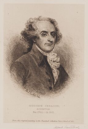 Giussepe Ceracchi, sculptor (After John Trumbull)