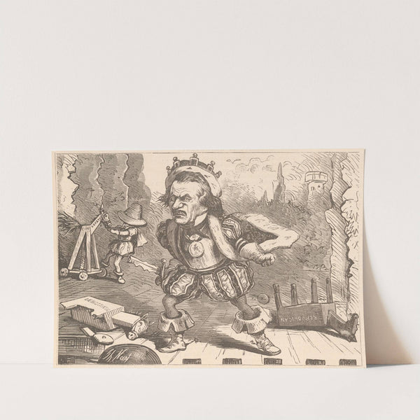 Give me another horse — and bind up my wounds (1868) by Thomas Nast