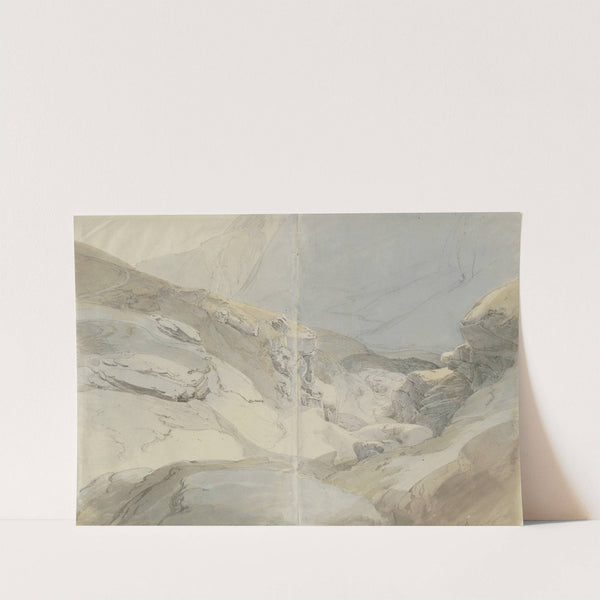 Glacier by Fritz Bamberger