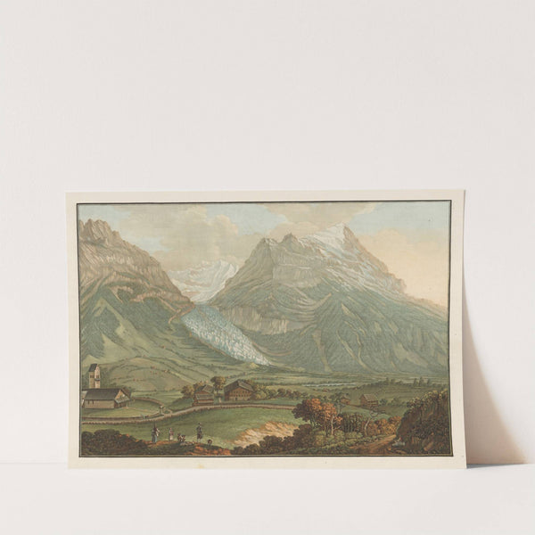 Glacier inferieur de la Vallée du Grindelwald dans le Canton de Berne (1915-1945) by Friedrich Rosenberg