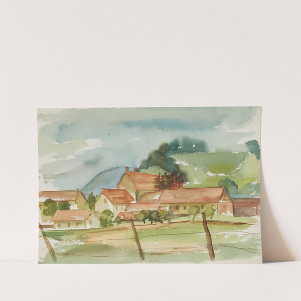 Glasfabrik beim Kalvarienberg by Anny Dollschein