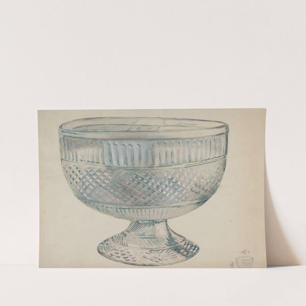 Glass Bowl by Ella Josephine Sterling