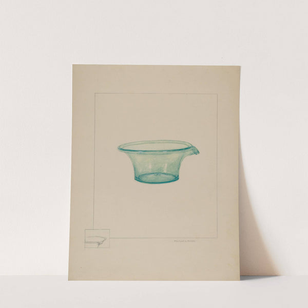 Glass Dish by Michael J. Miceli
