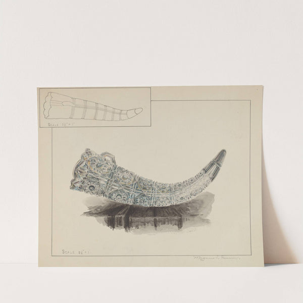 Glass Flower Holder by Magnus S. Fossum