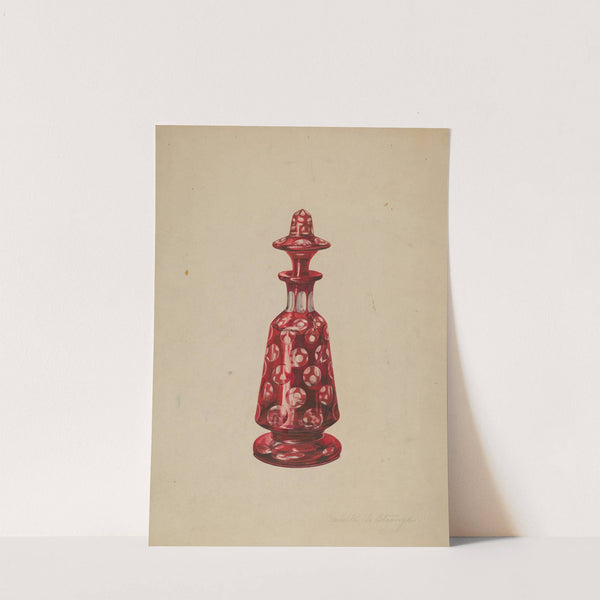 Glass Perfume Bottle by Isabelle De Strange