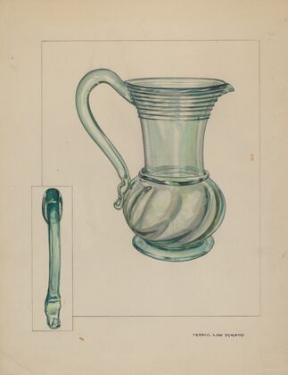 Glass Pitcher (c. 1937)