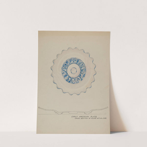 Glass Plate (c. 1936) by Wellington Blewett
