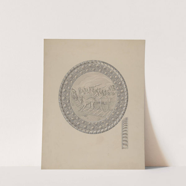 Glass Tray by Henry Moran