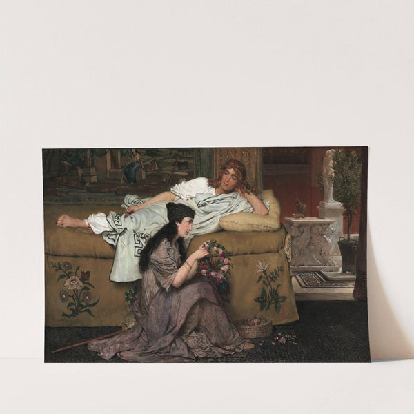 Glaucus and Nydia (1867) by Lawrence Alma-Tadema