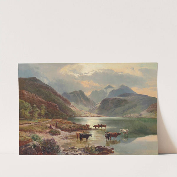 Glencoe From Loch Leven, Scotland by Sidney Richard Percy