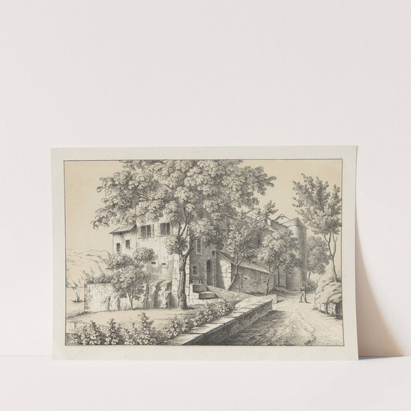 Glerolles (1840-1844) by Johann Friedrich Wagner