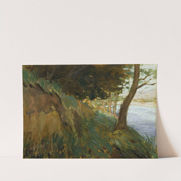 Glimpse of the Hutt River, Western Hutt by Ernest George Hood