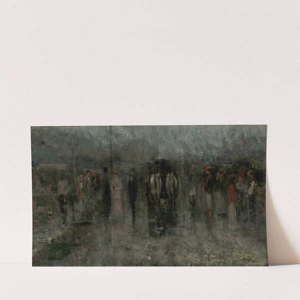 Gloomy Fair I. (Outcasts) (1880 – 1885) by Ladislav Mednyánszky