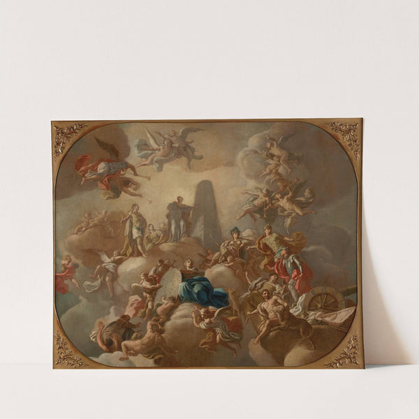 Glorie auf einen Fürsten (1738) by Francesco de Mura