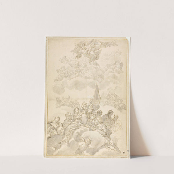 Glorification of Saint by After Ciro Ferri