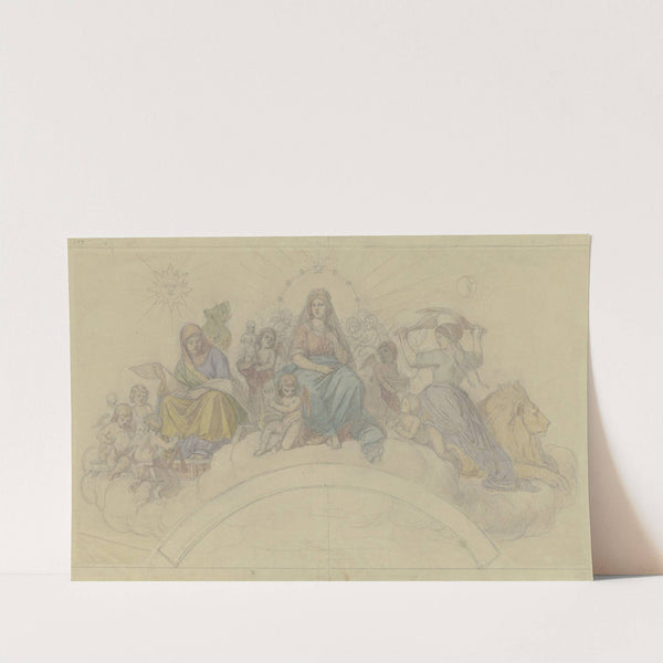 Glorification of the Arts by Julius Hamel