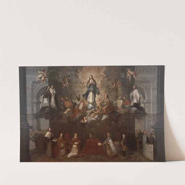 Glorification of the Immaculate Conception by Francisco Antonio Vallejo