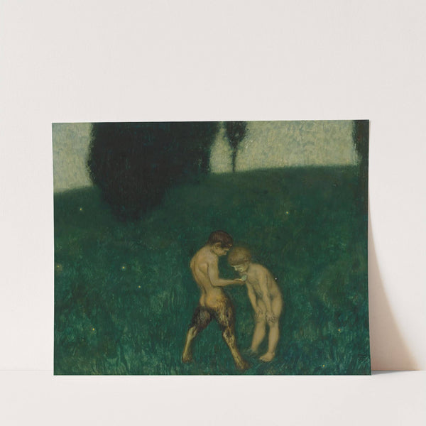 Glühwürmchen (firefly) by Franz von Stuck