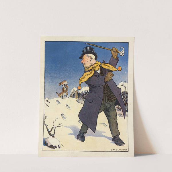 Go home! D’yer hear me, Go home! (1908) by Louis Glackens