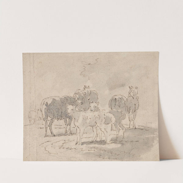 Goats by Sawrey Gilpin