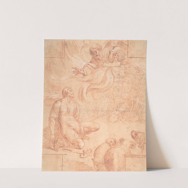 God Appearing to Moses by Pierre Brebiette