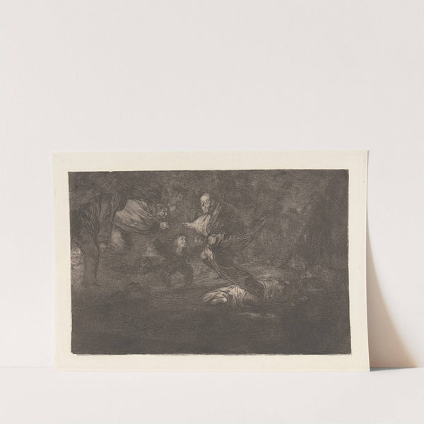 God Creates Them and They Join up Together (Dios los Cria y Ellos Se Juntan) (ca. 1813-1820) by Francisco de Goya