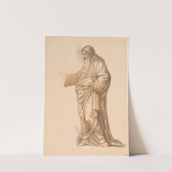 God de Vader: staand, naar links gewend by David Humbert de Superville