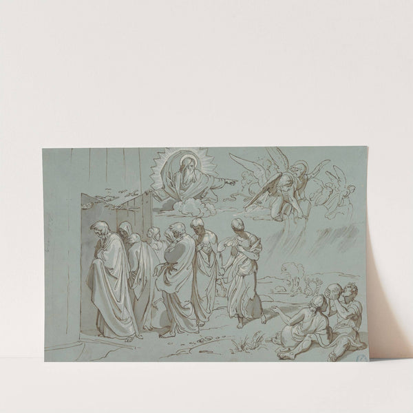 God Summons Noah and His Family into the Ark by Joseph von Führich
