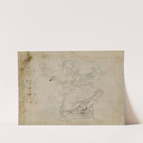 God the Father in the Air with Arms Outstretched (ca. 1580s) by Francesco Vanni