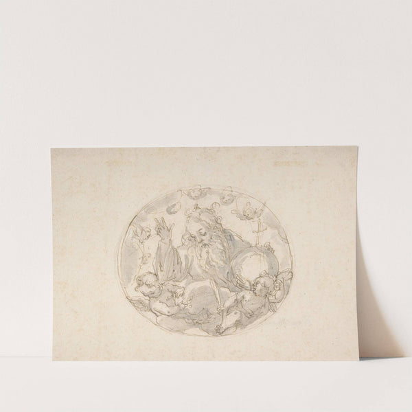 God the Father with the Globe by Hans Krumpper