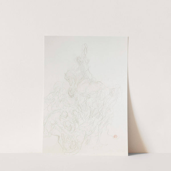 Goddess on Horseback by Gustave Doré